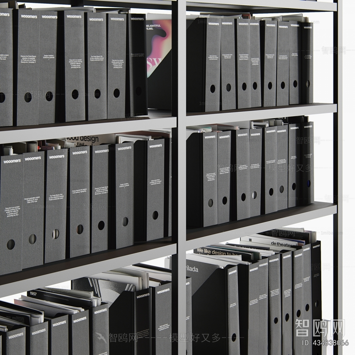 Modern Supermarket Shelf