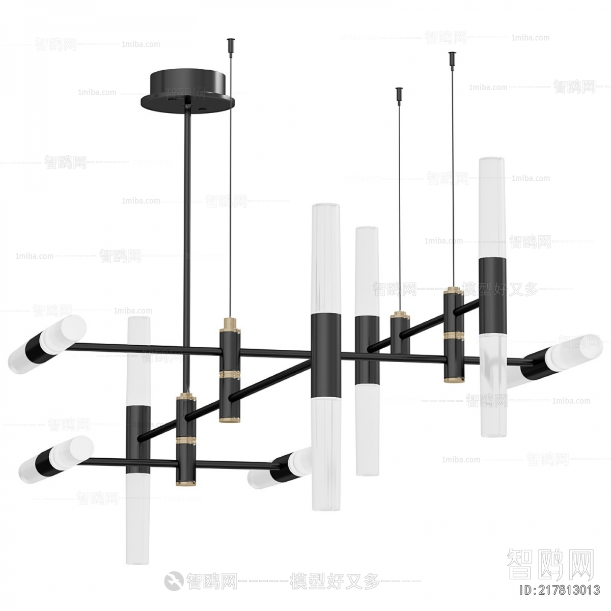 Modern Long Chandelier