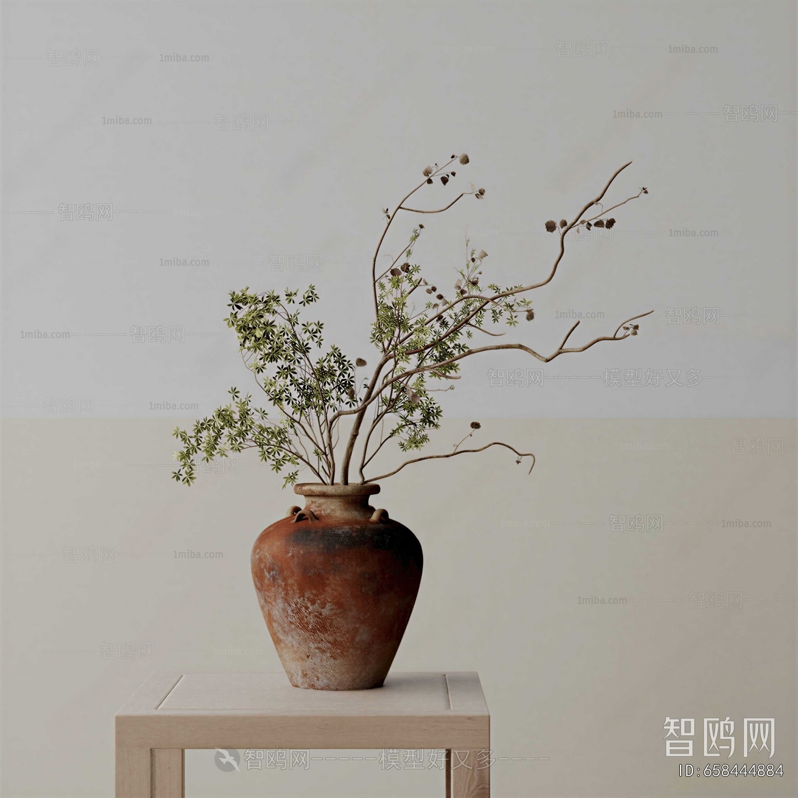 New Chinese Style Flower Arrangement