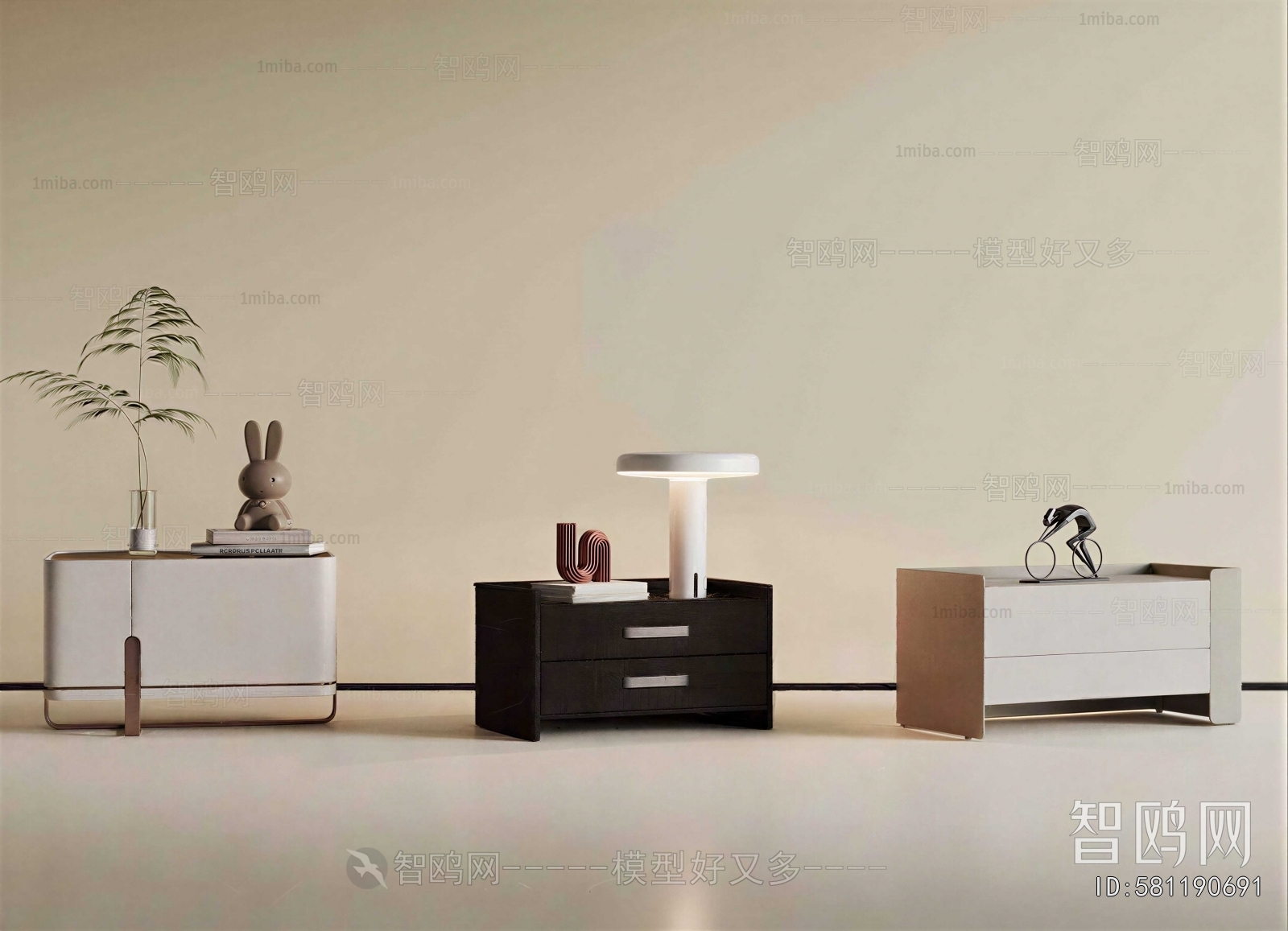 Modern Bedside Cupboard