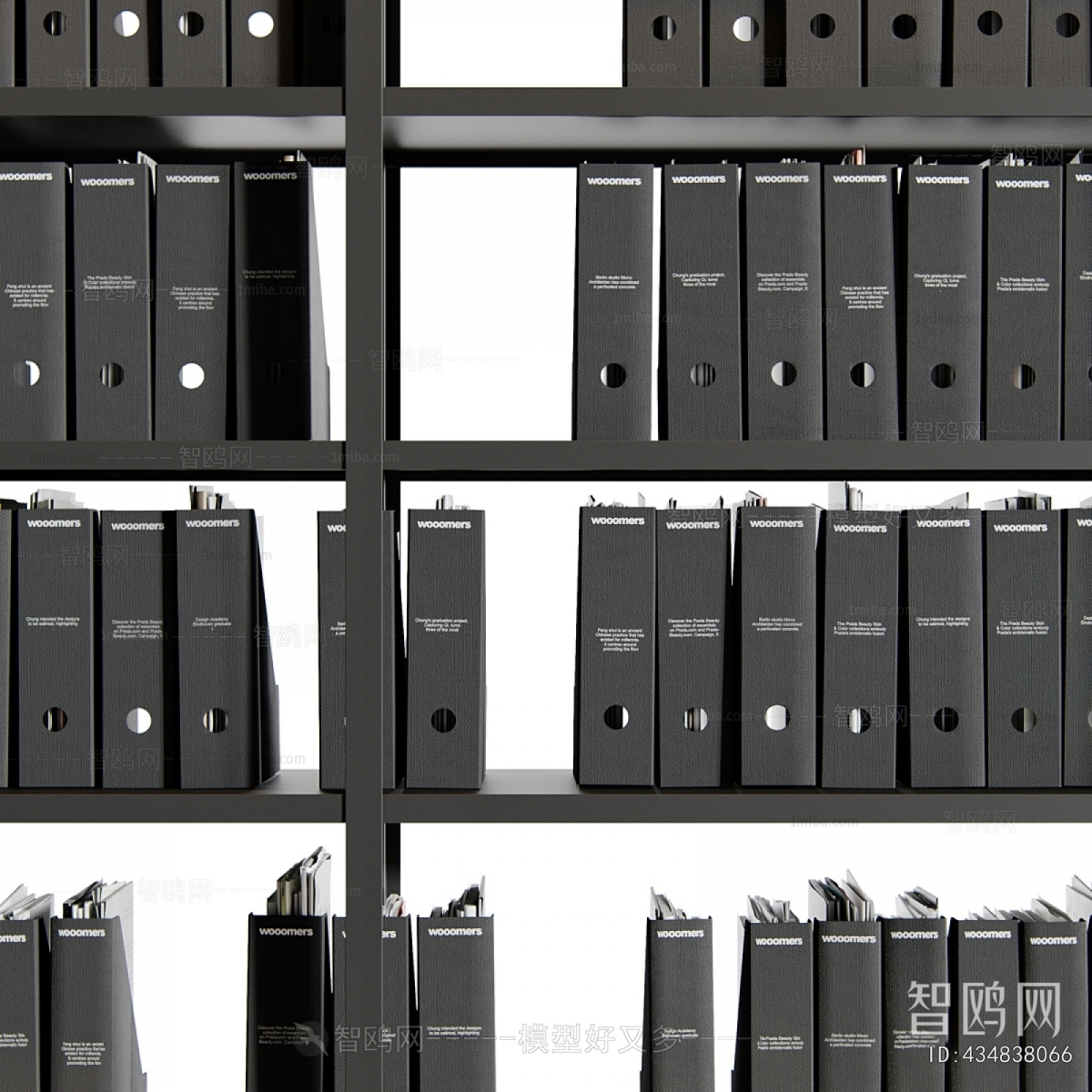 Modern Supermarket Shelf