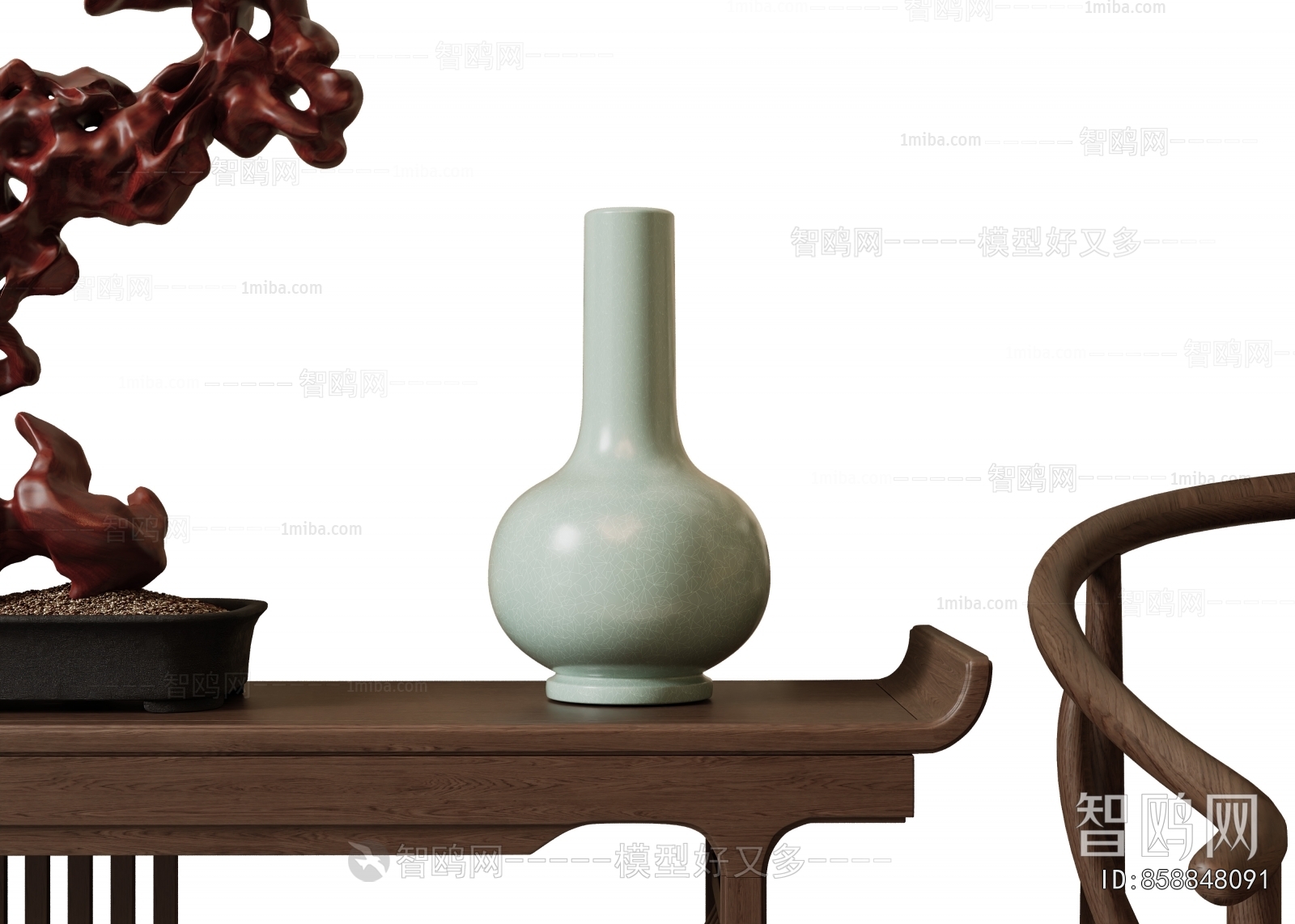 New Chinese Style Lounge Chair