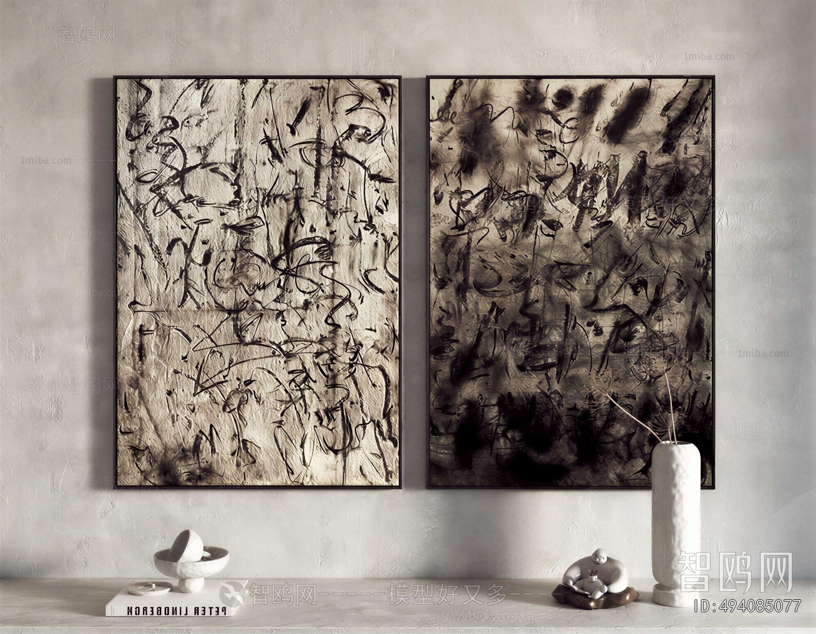 Wabi-sabi Style Painting