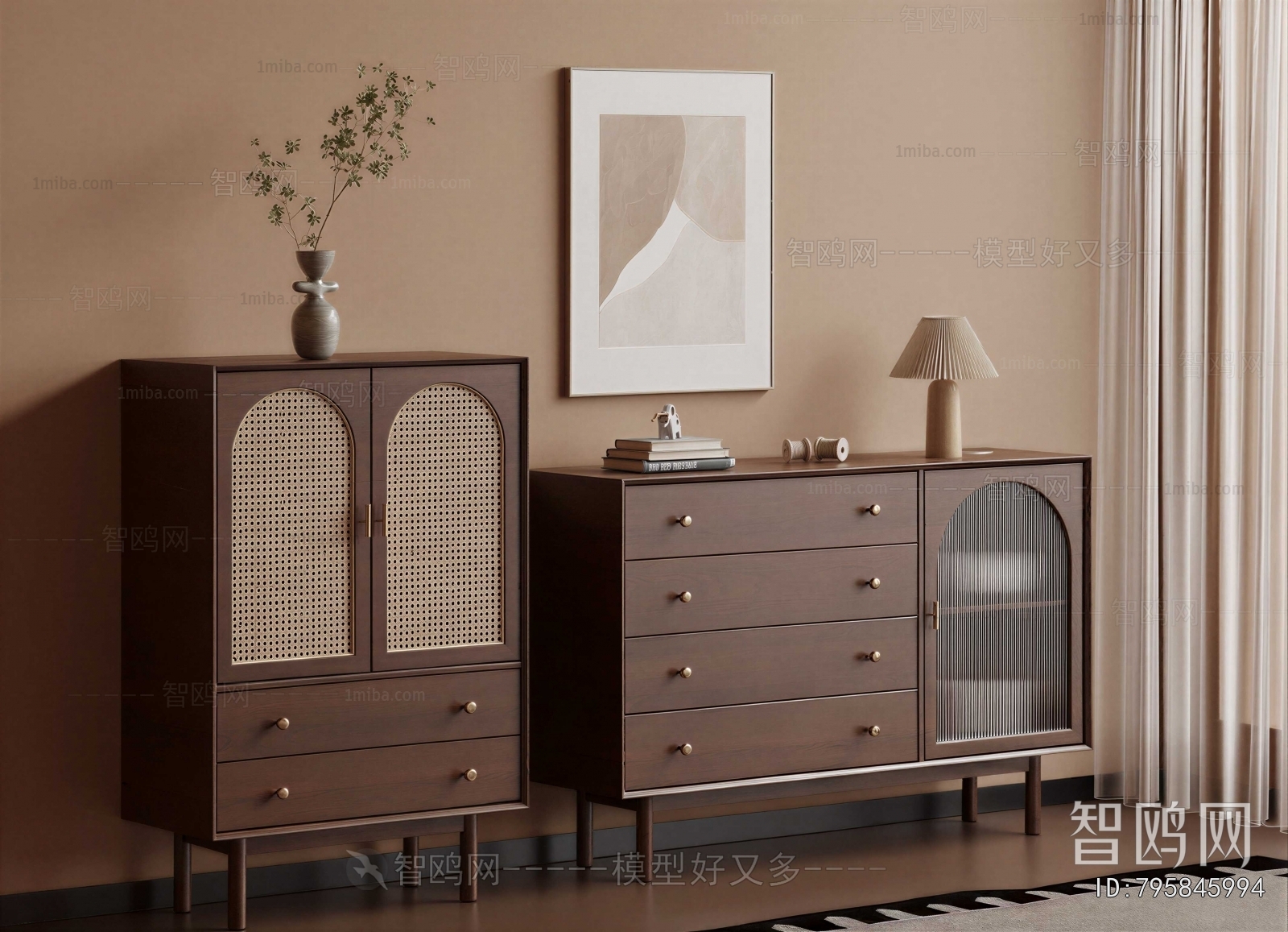 Modern Side Cabinet/Entrance Cabinet