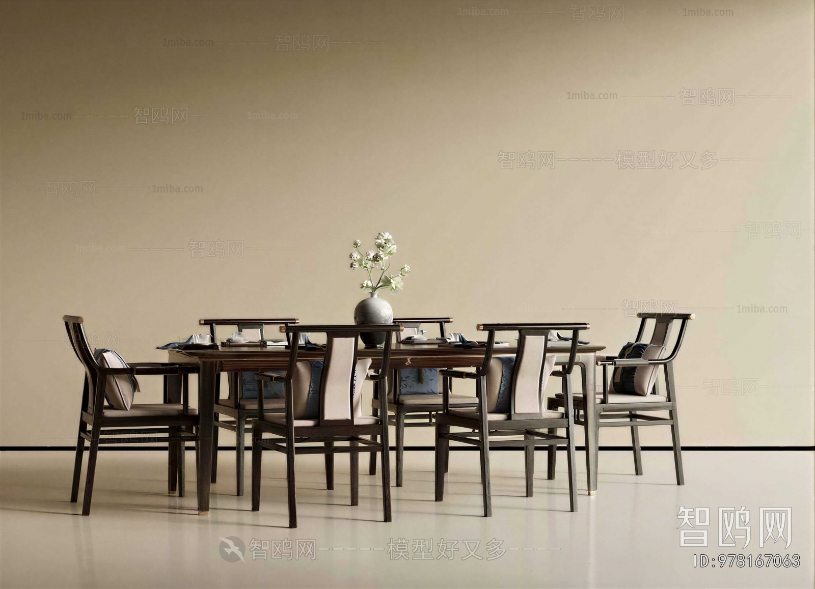 New Chinese Style Dining Table And Chairs