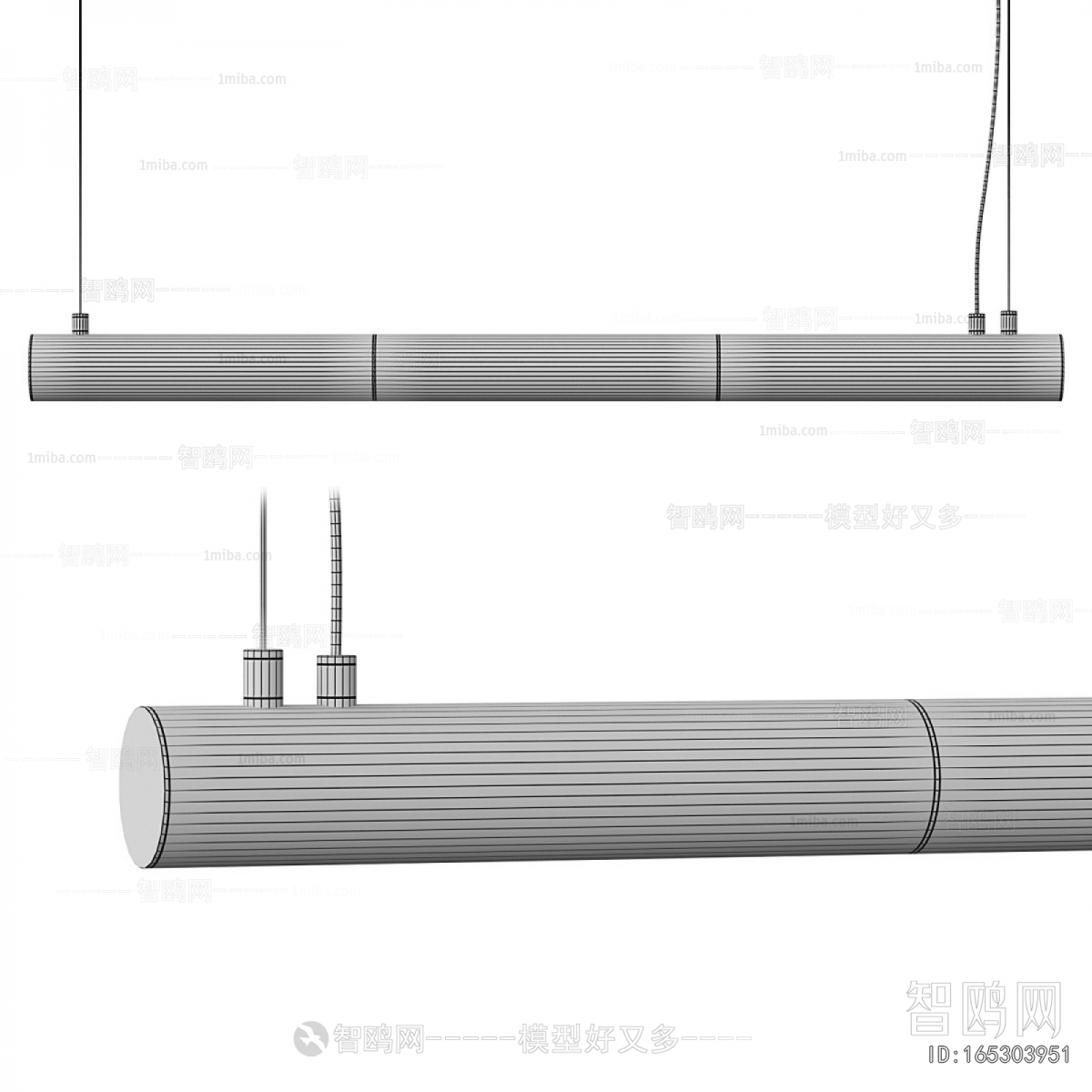 Modern Long Chandelier