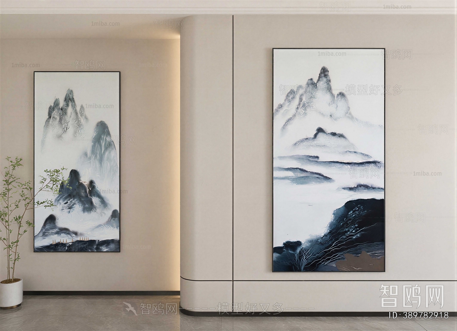 New Chinese Style Painting