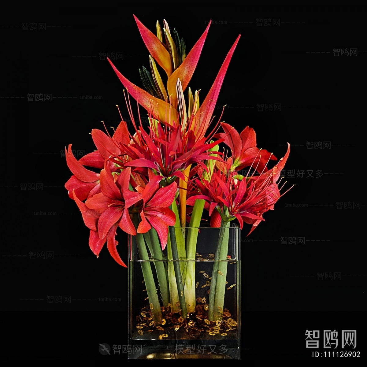 Modern Flower Arrangement