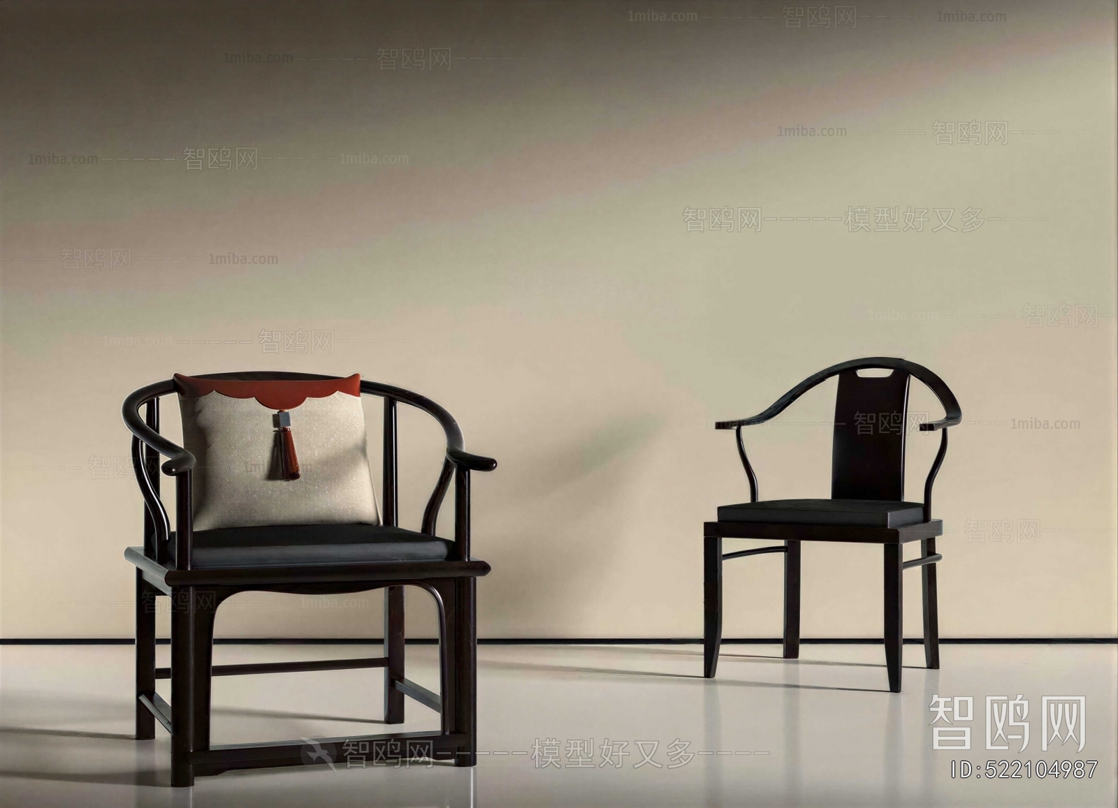 New Chinese Style Lounge Chair