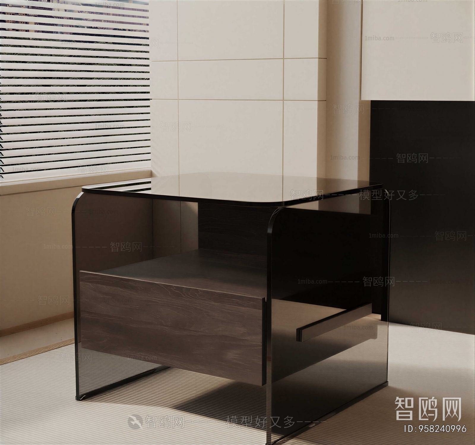 Modern Bedside Cupboard