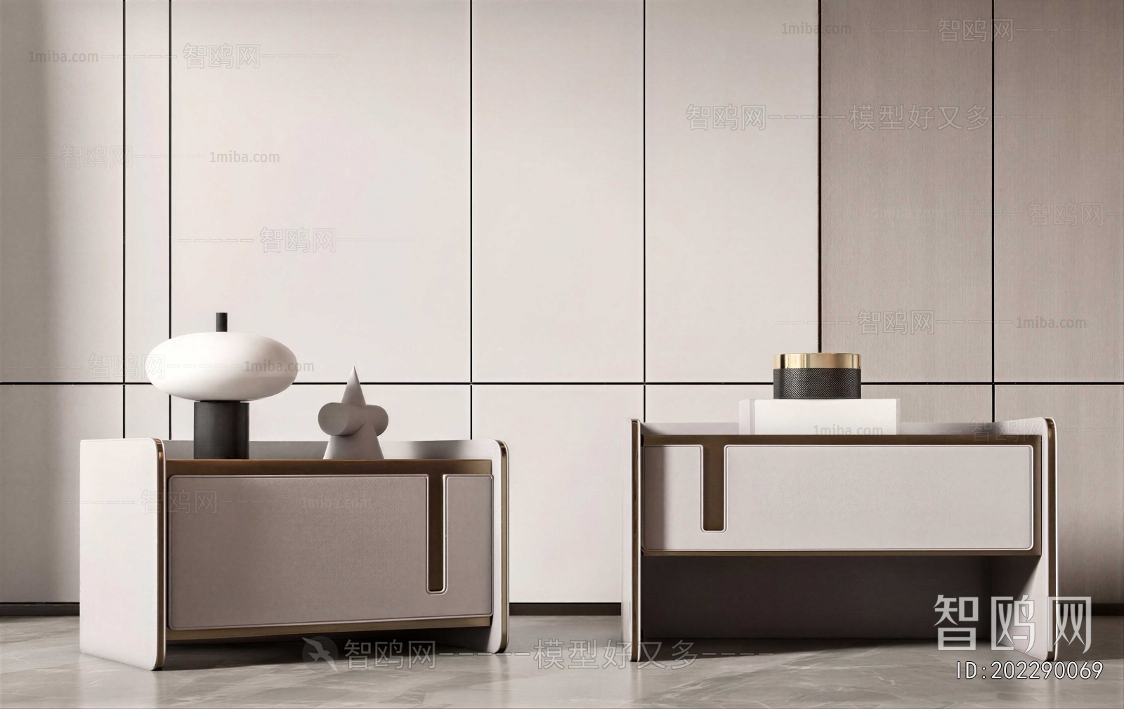 Modern Bedside Cupboard