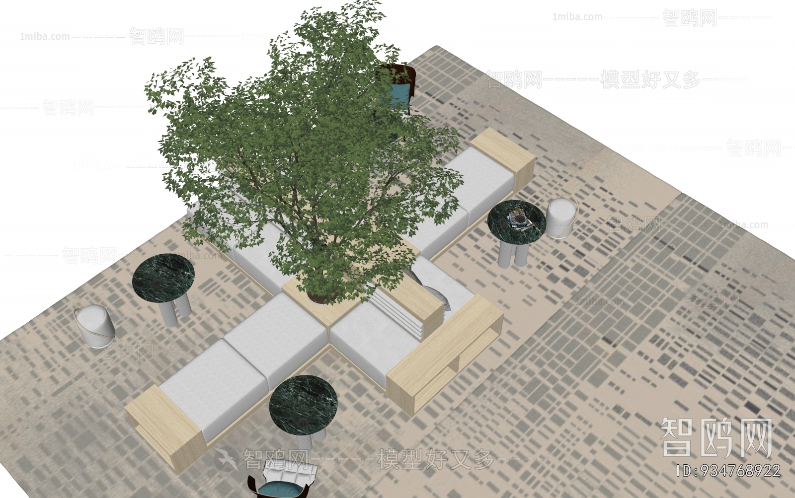 Modern Card Seat Sofa