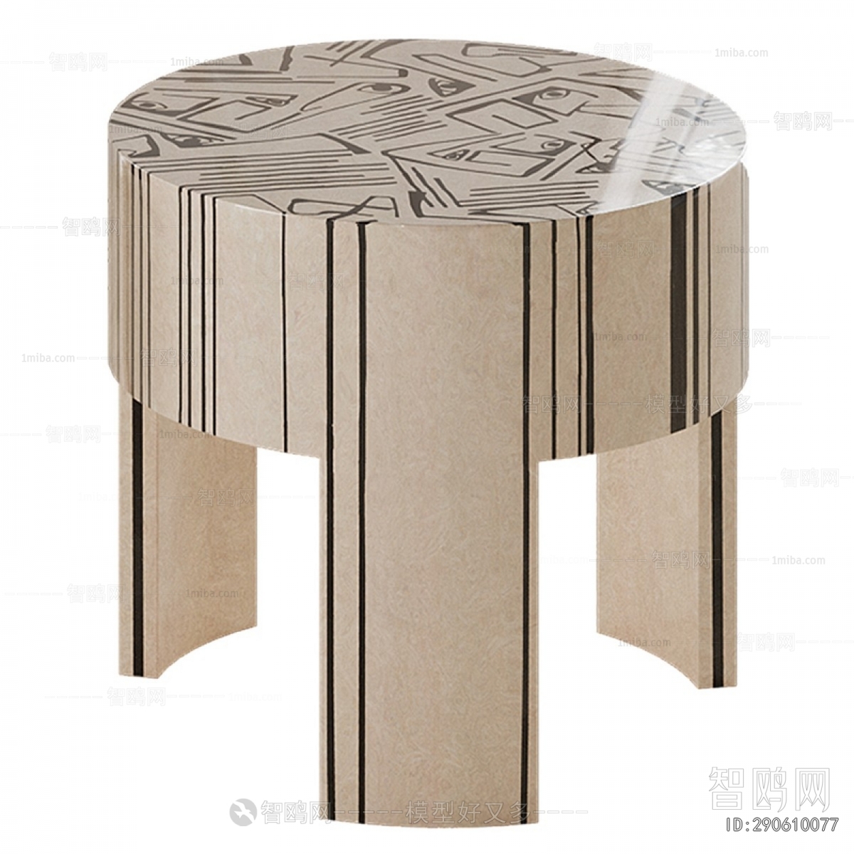 Modern Bedside Cupboard