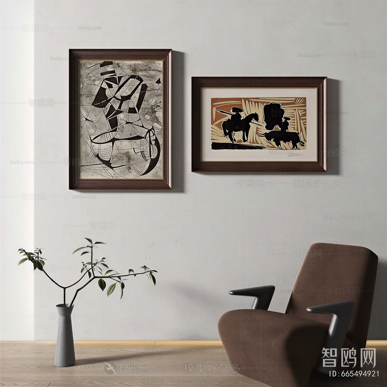 Simple European Style Painting