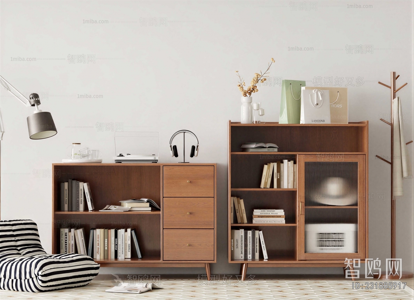 Nordic Style Bookcase