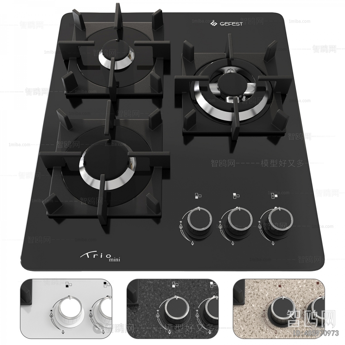 Modern Kitchen Electric Gas Range