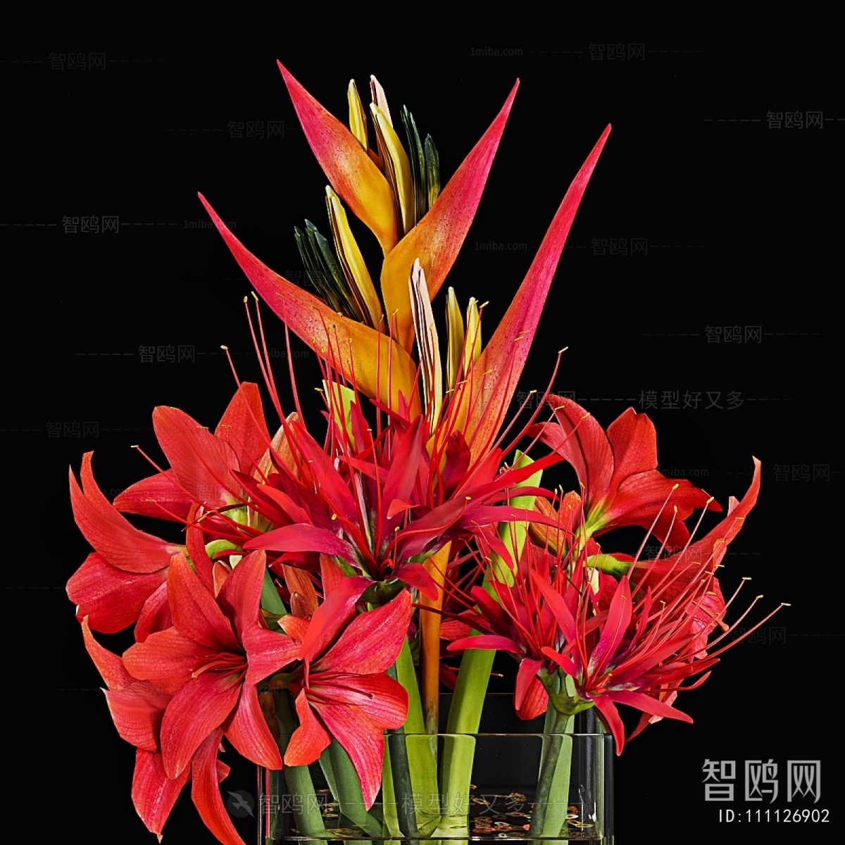 Modern Flower Arrangement