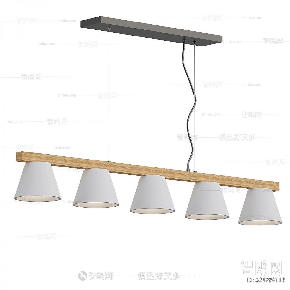 Modern Long Chandelier