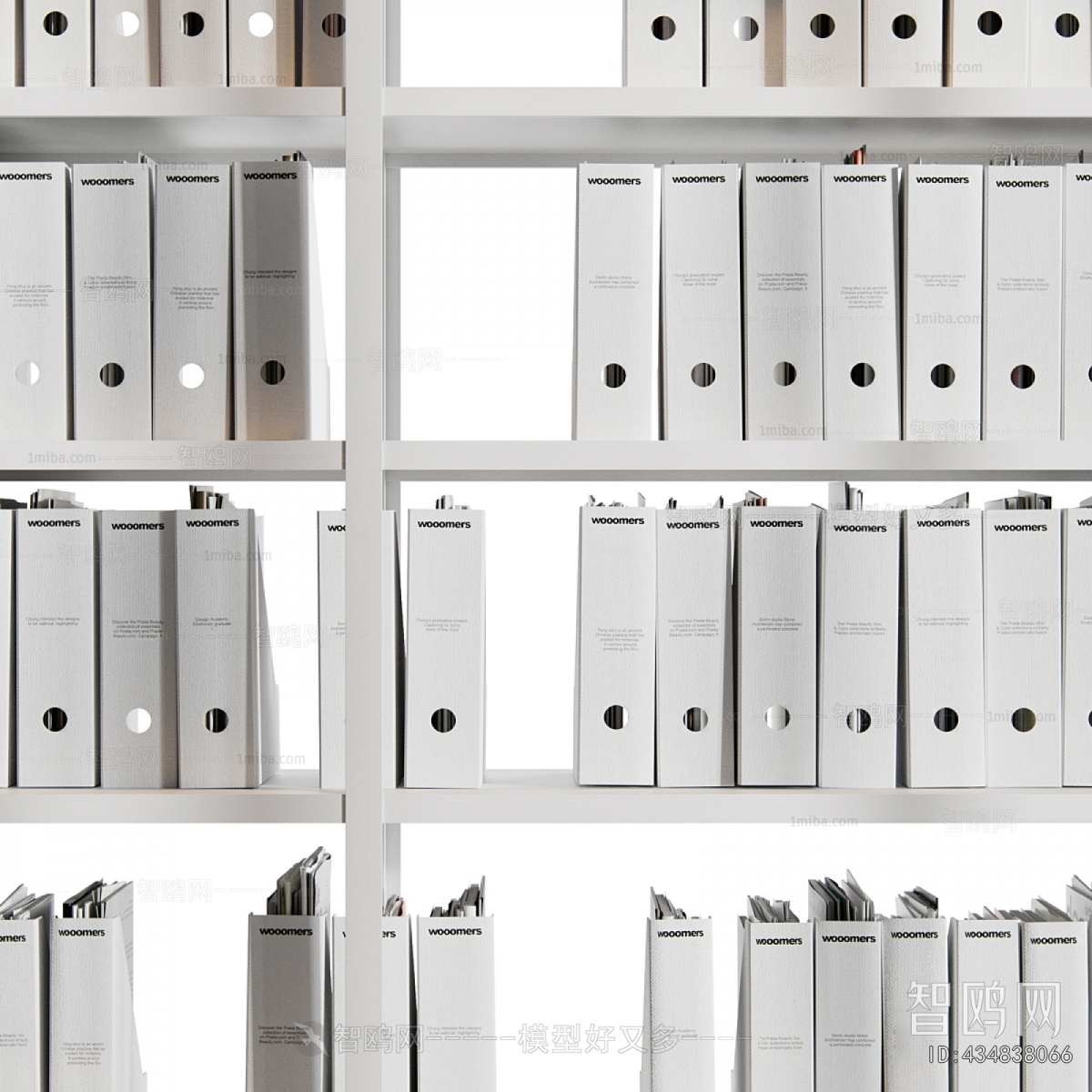 Modern Supermarket Shelf