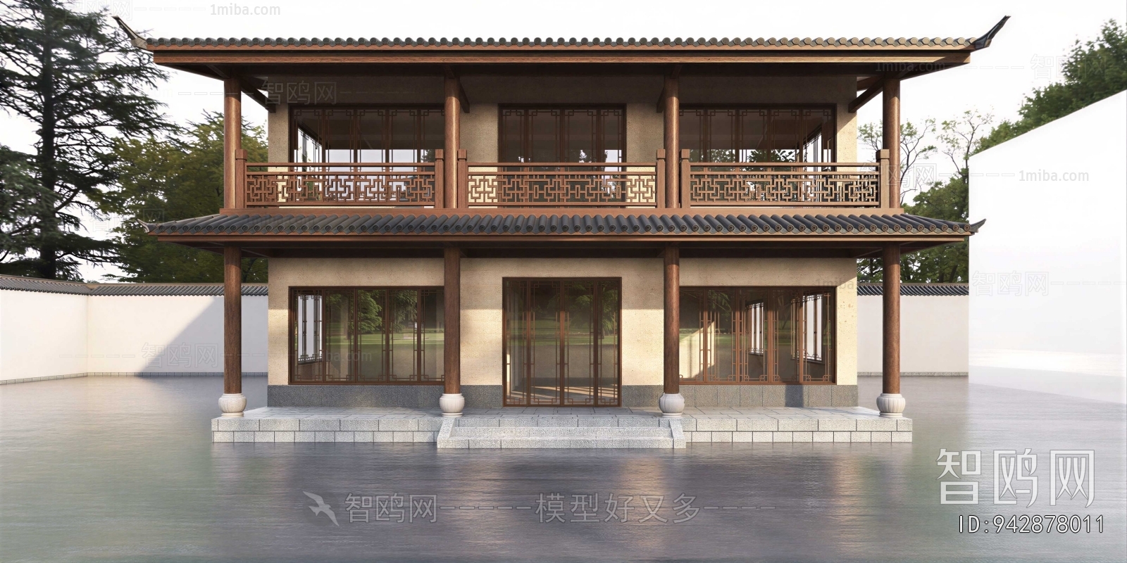 Chinese Style Residential Building