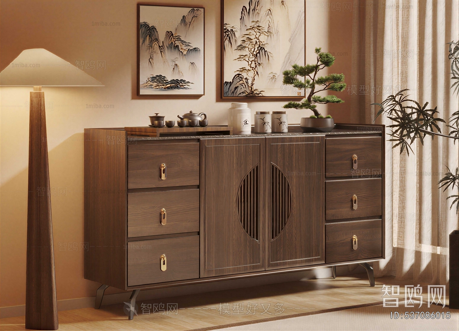 New Chinese Style Sideboard