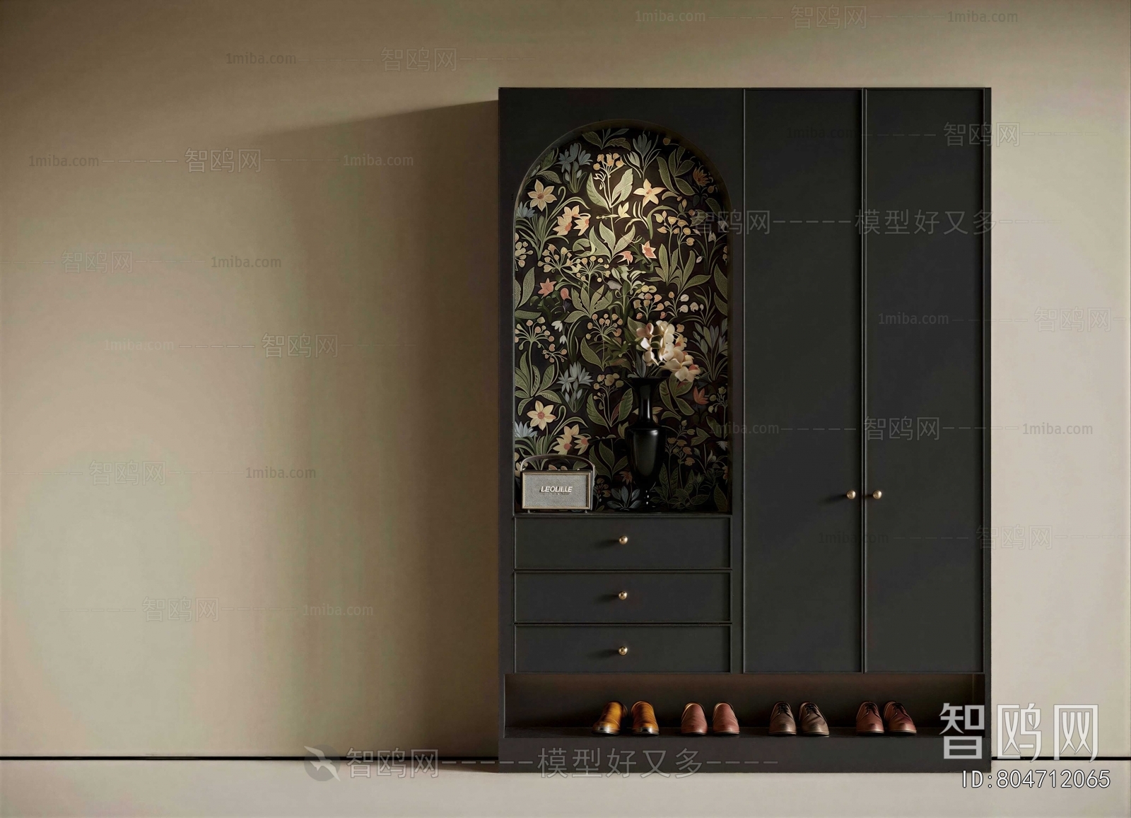 French Style Shoe Cabinet