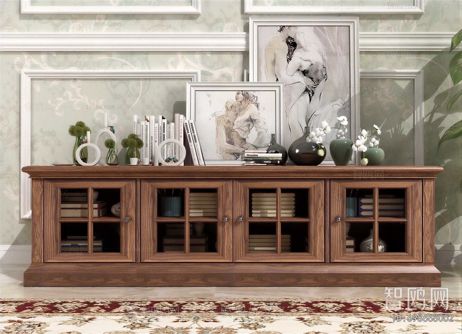 European Style TV Cabinet