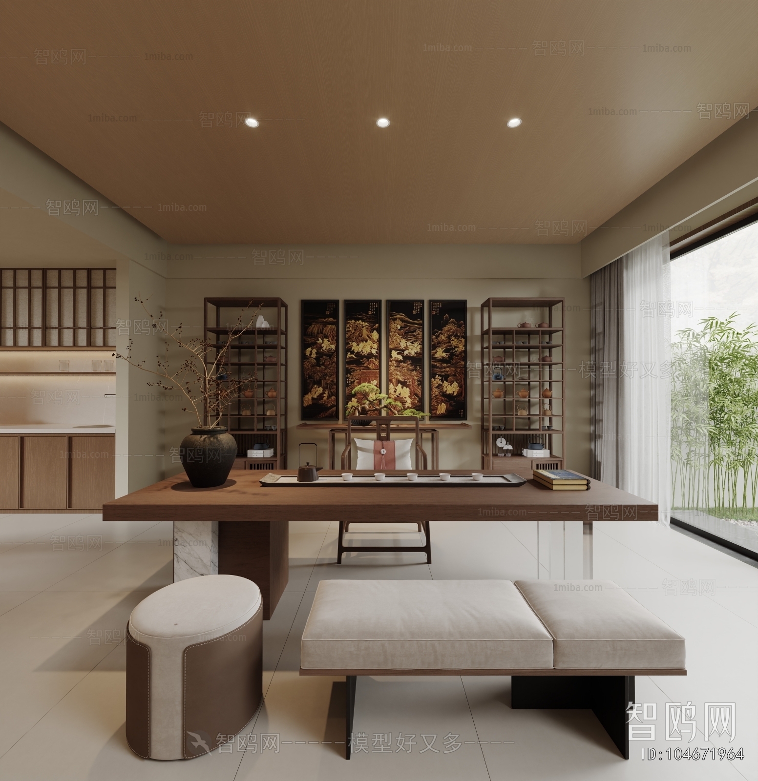 New Chinese Style Tea House