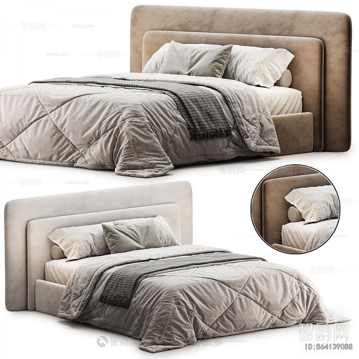 Modern Double Bed