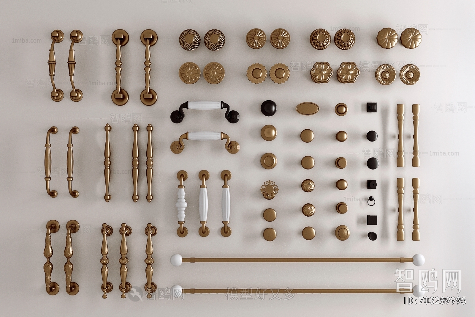 French Style Door Handle