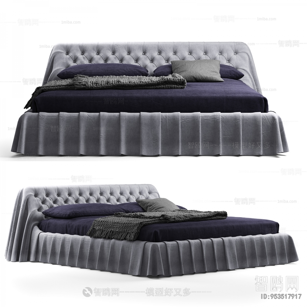Modern Double Bed