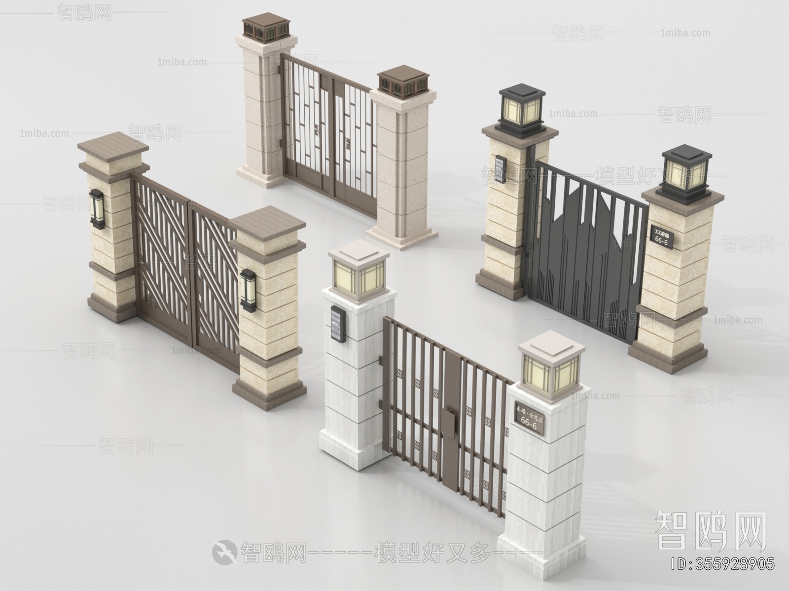 New Chinese Style Gate