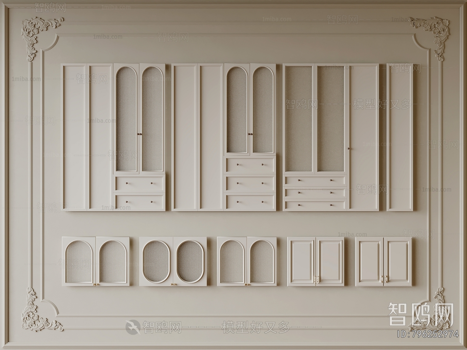 French Style Door Panel
