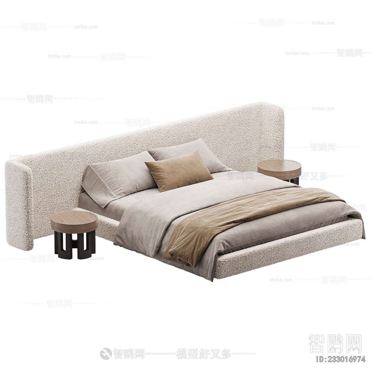 Modern Double Bed