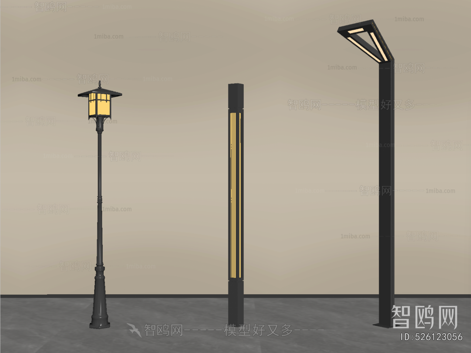 New Chinese Style Outdoor Light