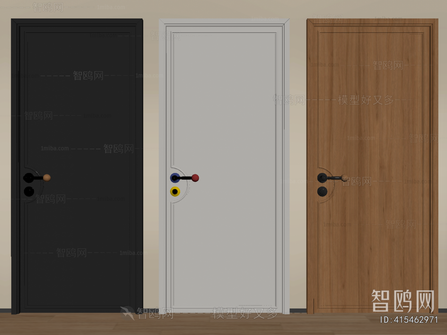 Modern Single Door