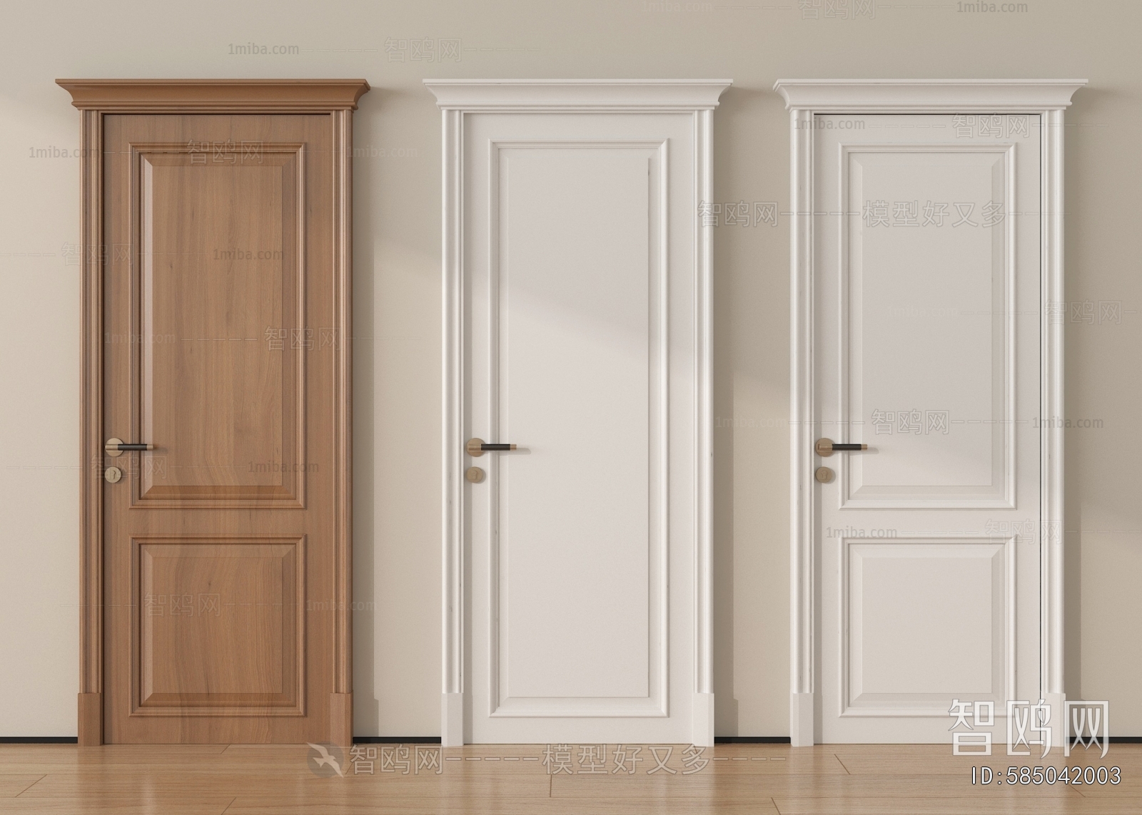 French Style Single Door