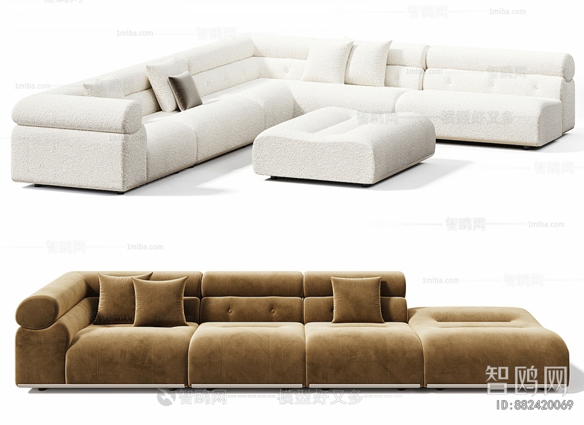 Modern Multi Person Sofa