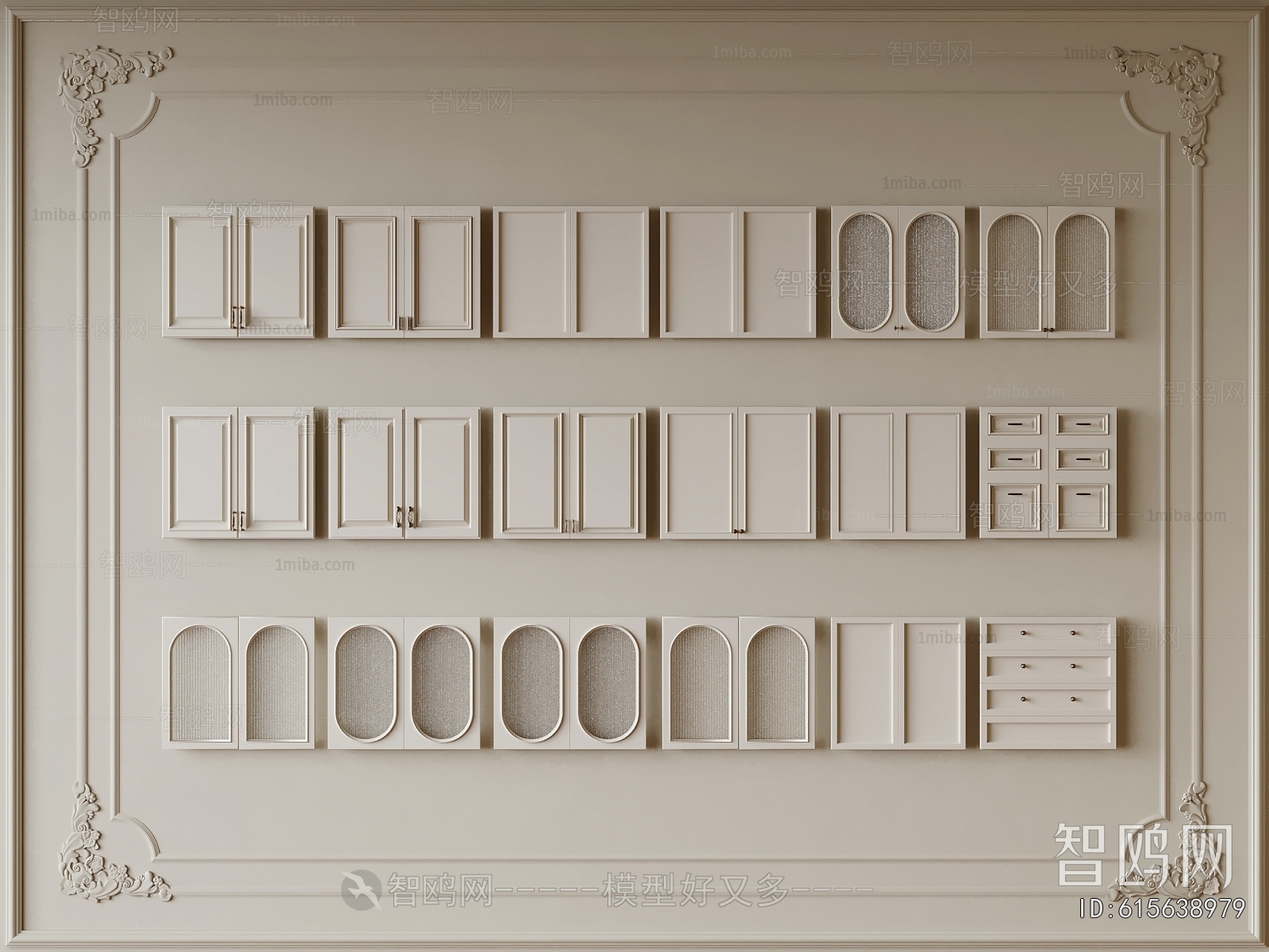 French Style Door Panel