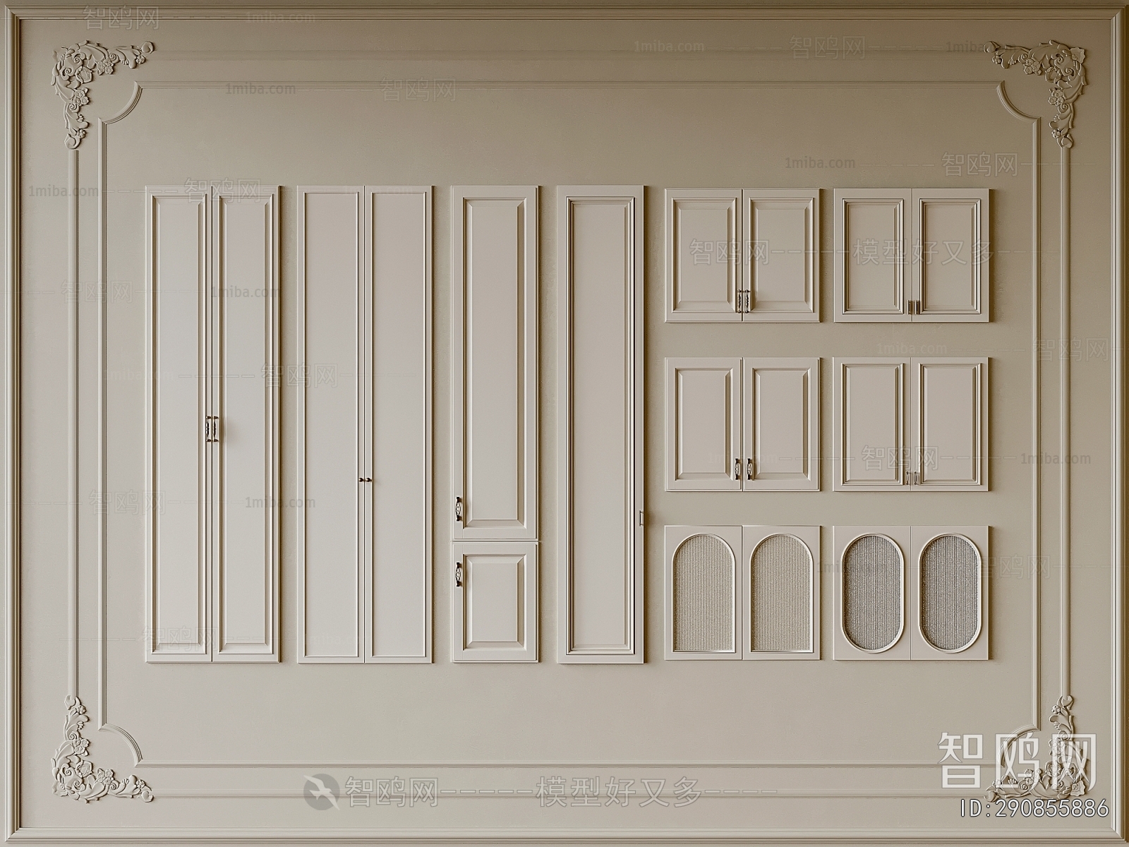 French Style Door Panel