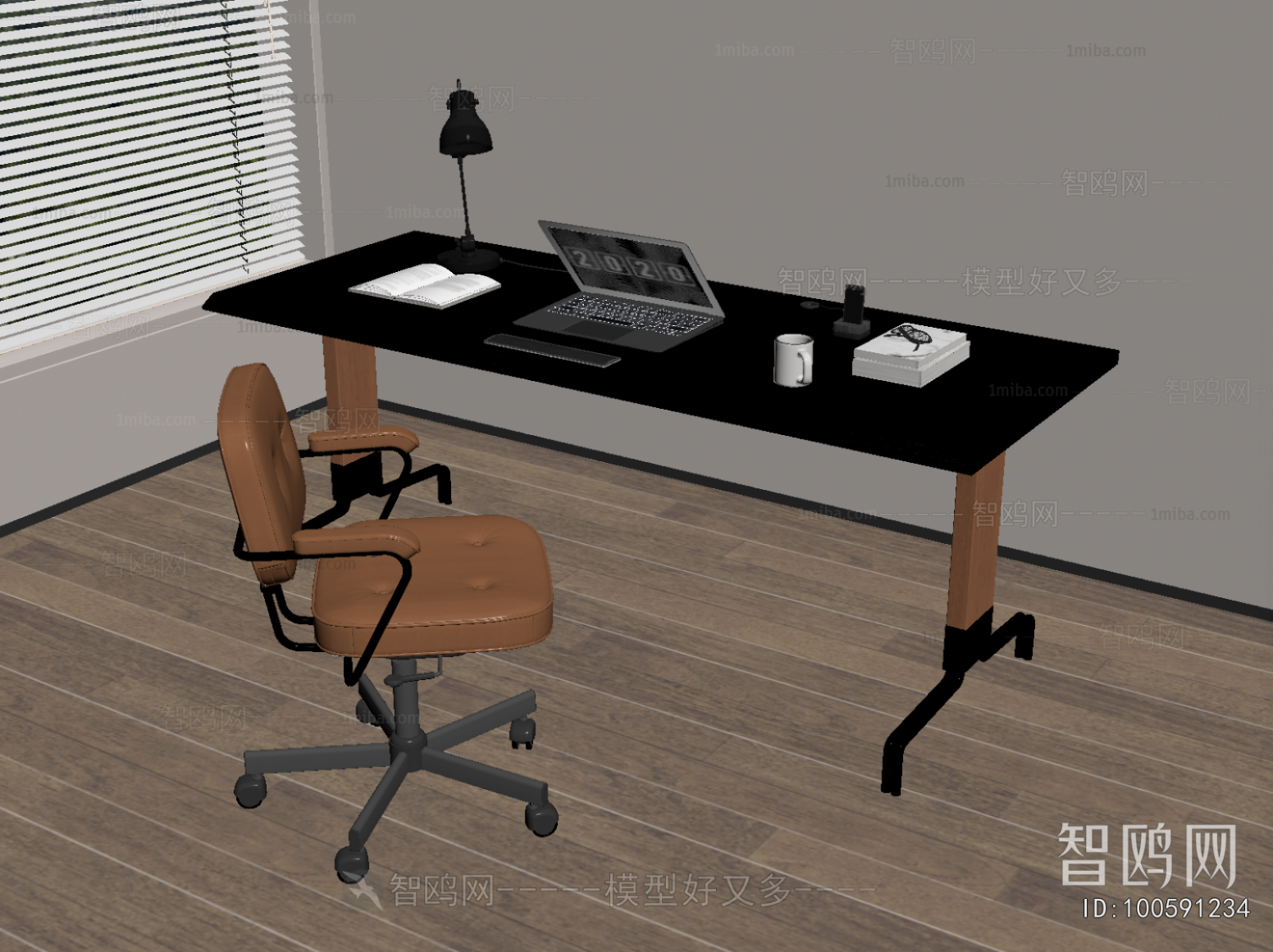 Modern Computer Desk And Chair