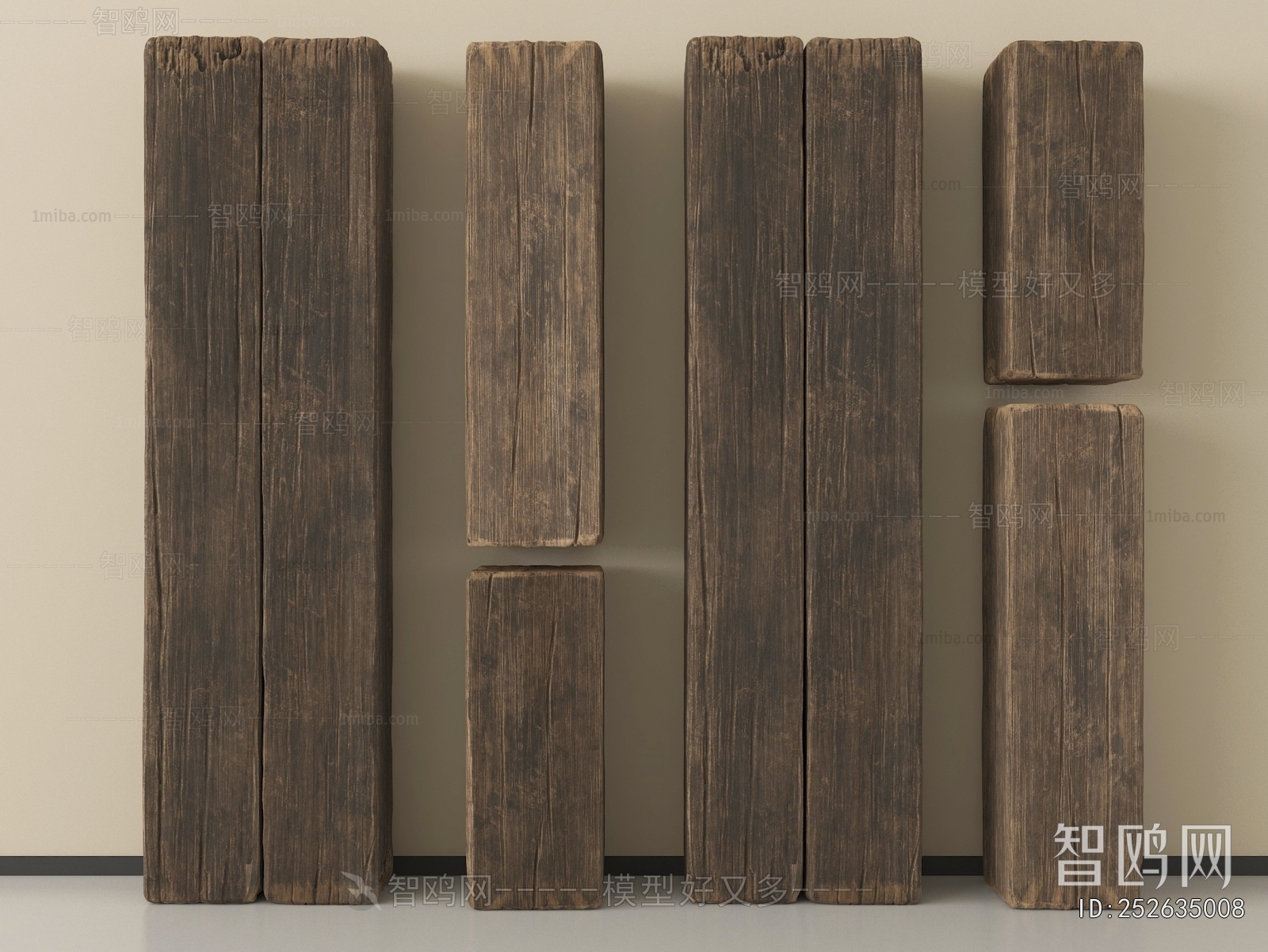 Wabi-sabi Style Wood