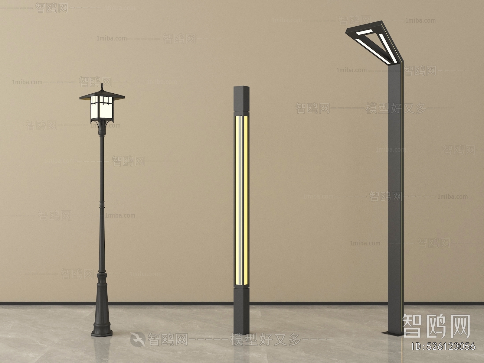 New Chinese Style Outdoor Light