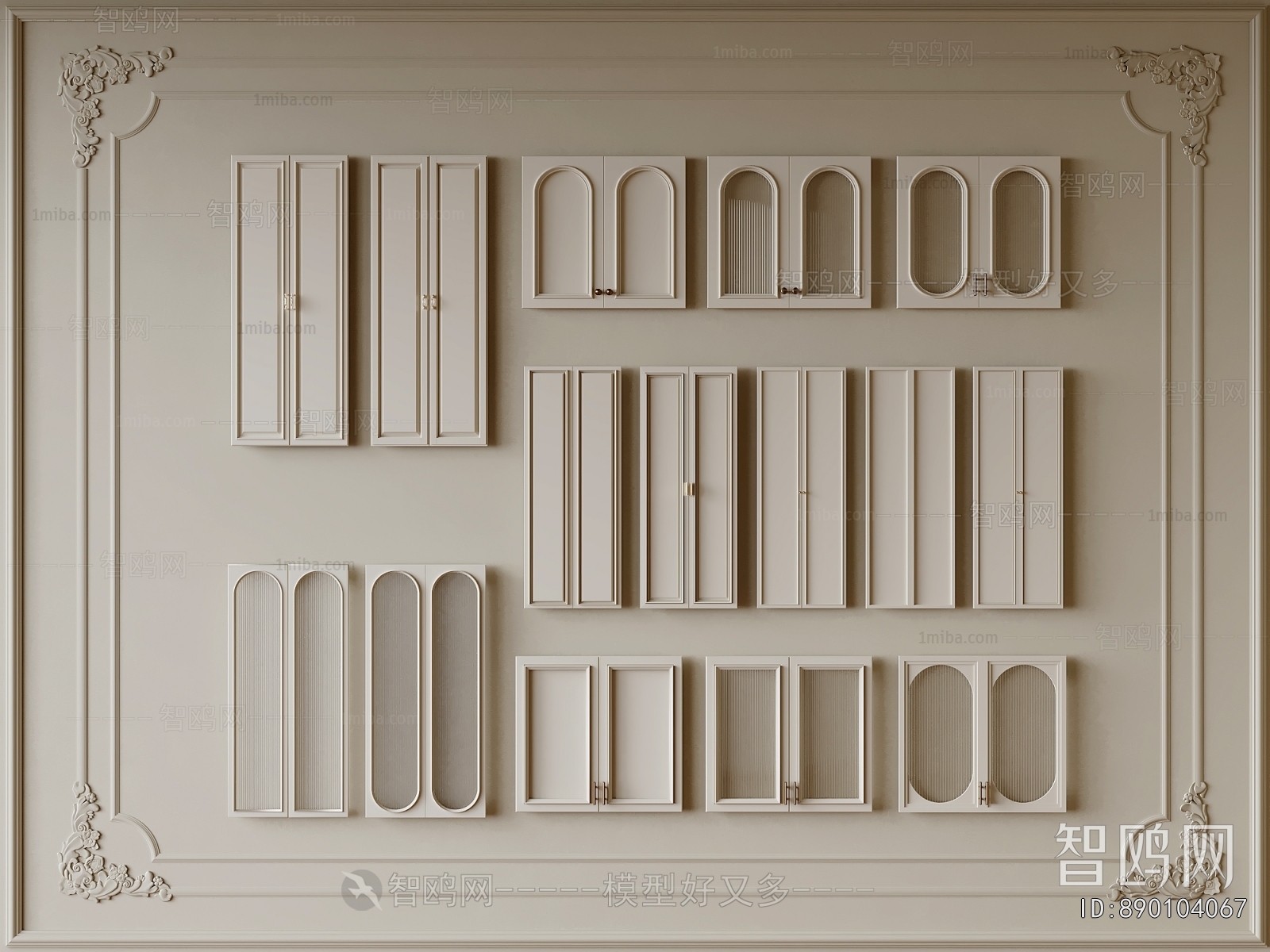 French Style Door Panel