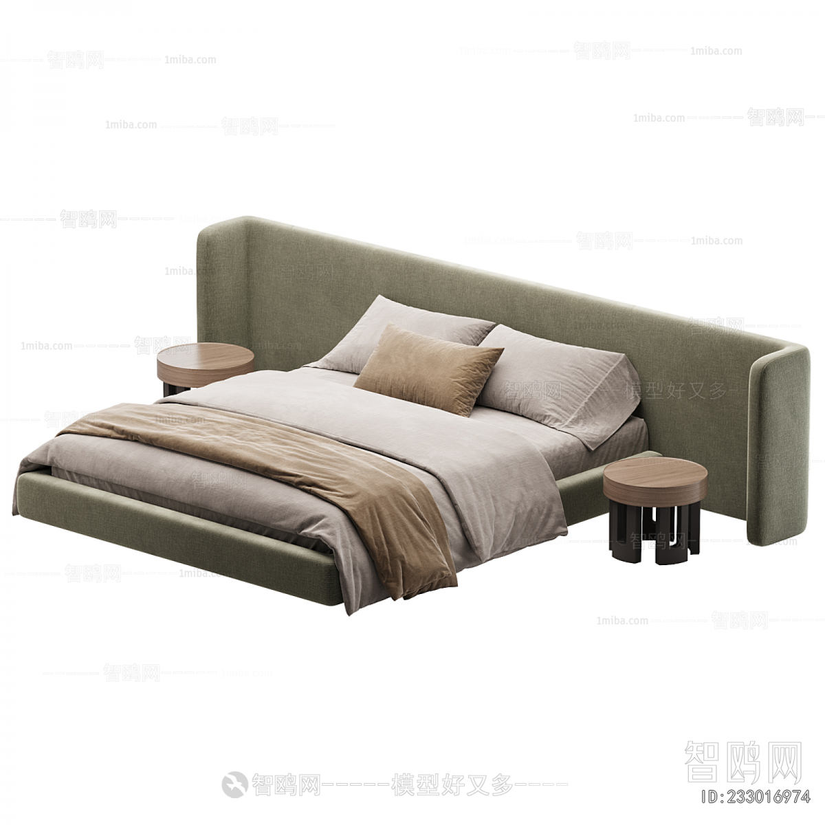 Modern Double Bed