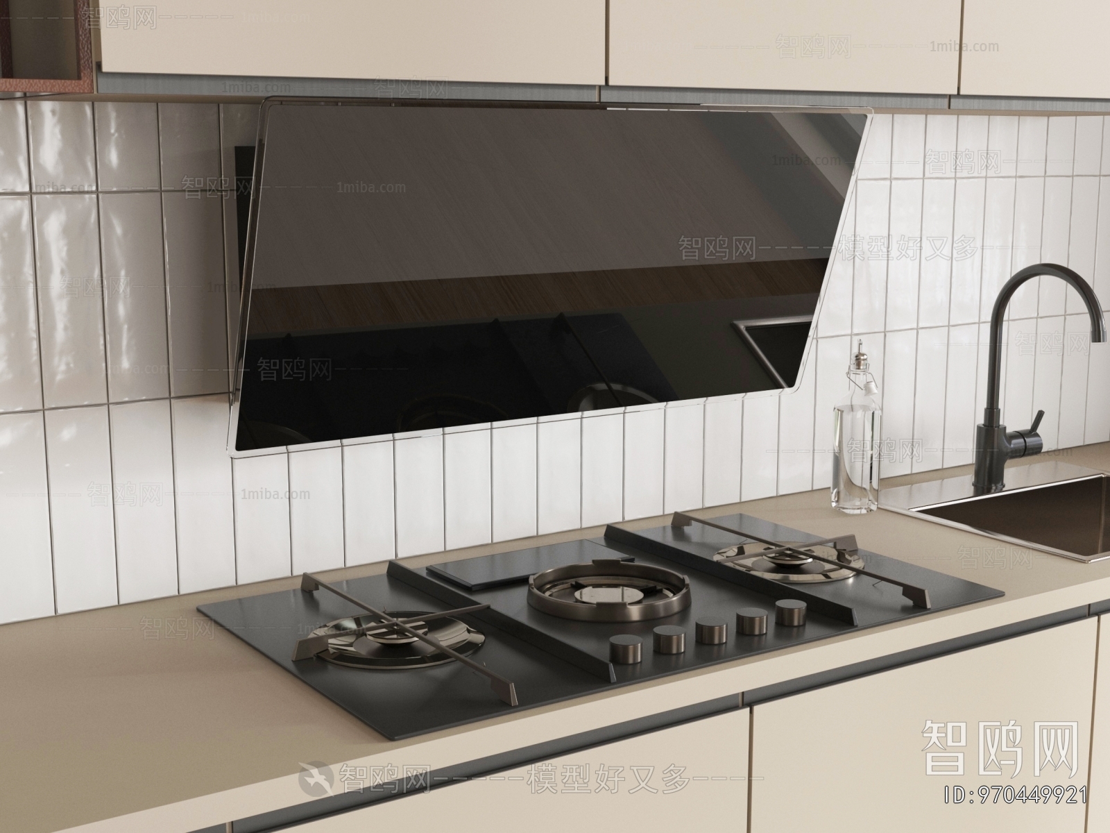 Modern Kitchen Electric Gas Range
