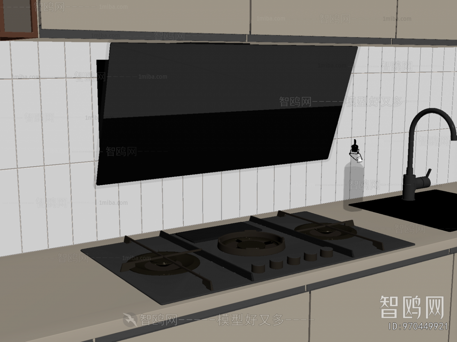 Modern Kitchen Electric Gas Range