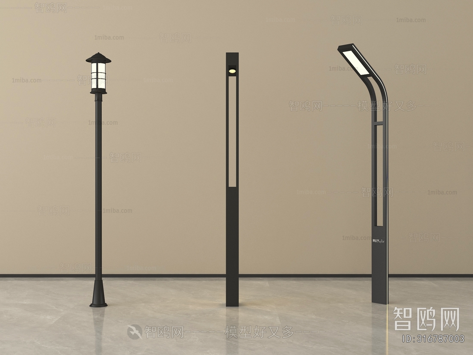 New Chinese Style Outdoor Light