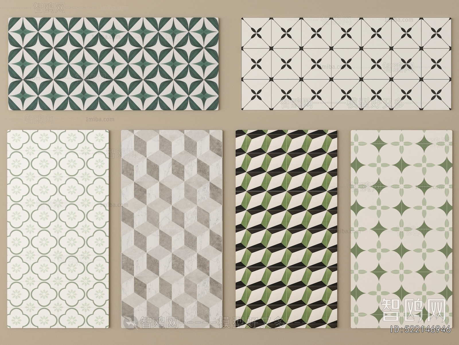 French Style Wall/floor/ceiling