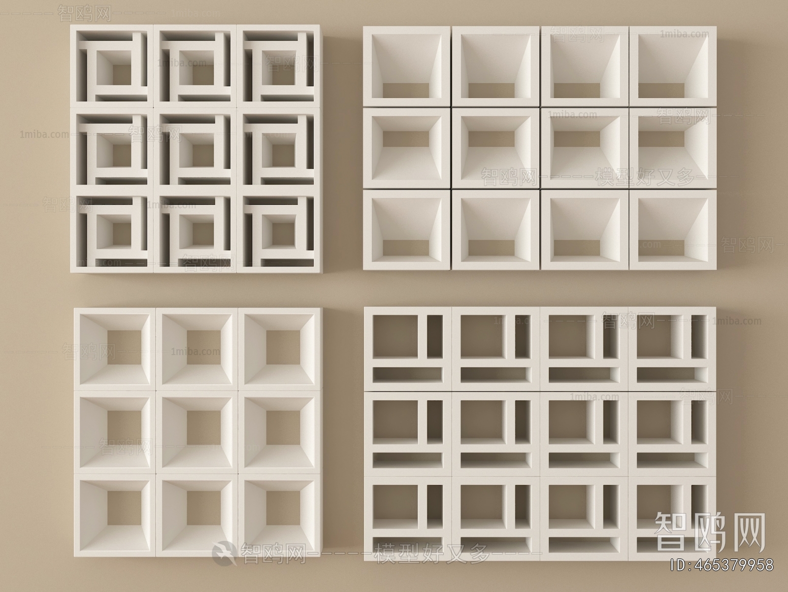 Modern Cement Brick Screen Partition